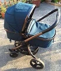 mothercare orb pram teal